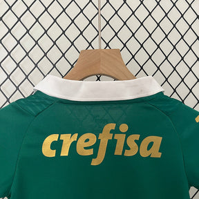 Kids Palmeiras 24/25 Home - Verde - vista frontal