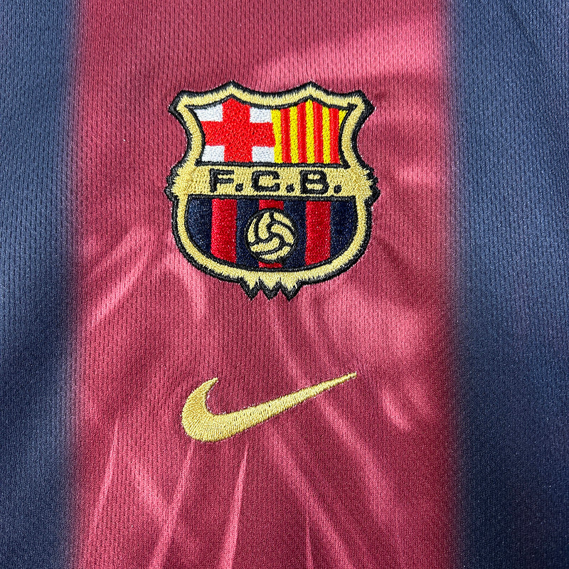 Kids Barcelona l 2025∕26 Special Edition Cactus Jack - detalle de la manga