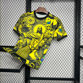 Camiseta 24∕25 Seleção Brasil Edição Especial Amarelo - foto principal