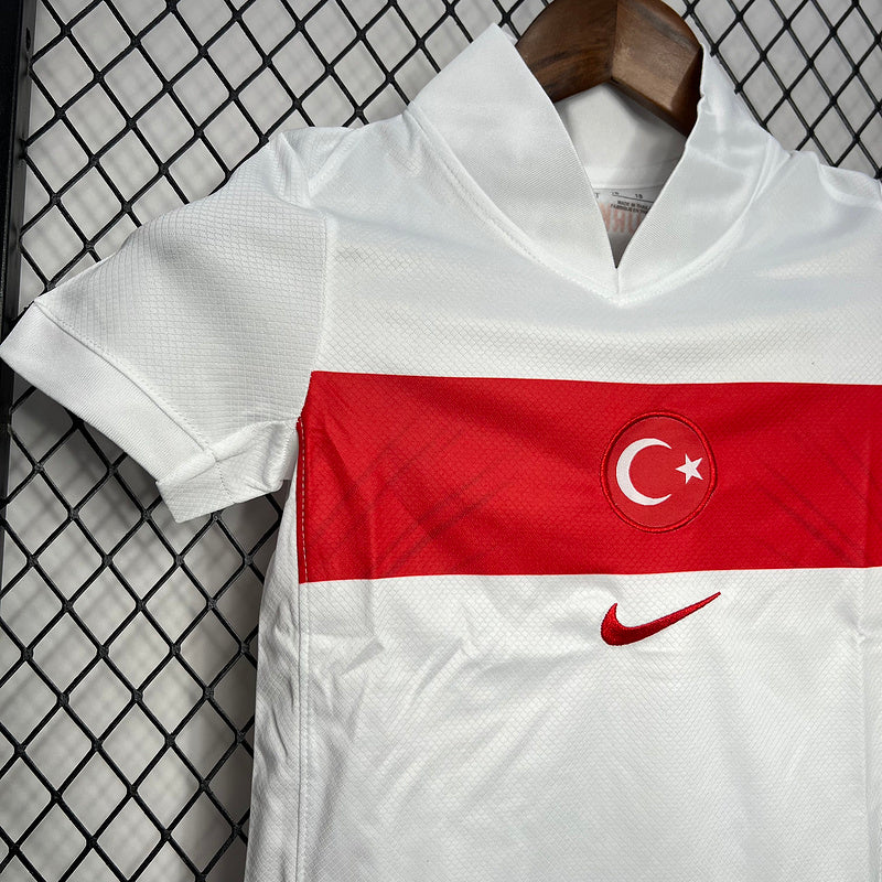Kids Seleção da Turquia l 2024∕25 - vista frontal