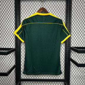 Camiseta Brasil Goleiro Retro 1997/98 Verde - vista frontal