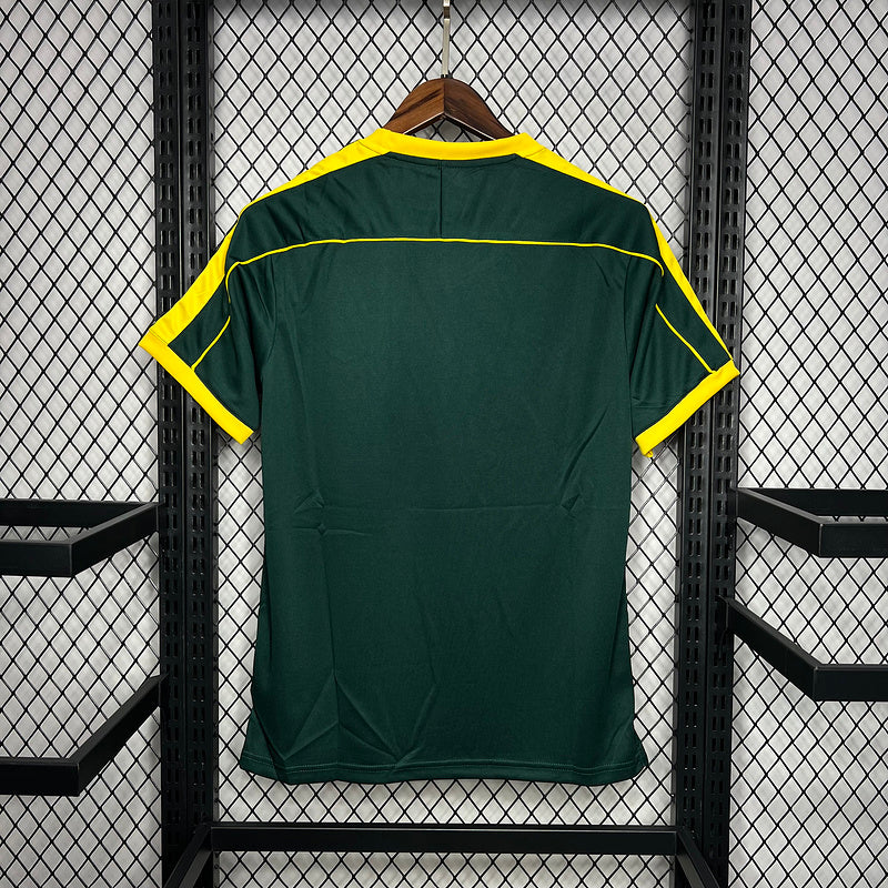 Camiseta Brasil Goleiro Retro 1997/98 Verde - vista frontal