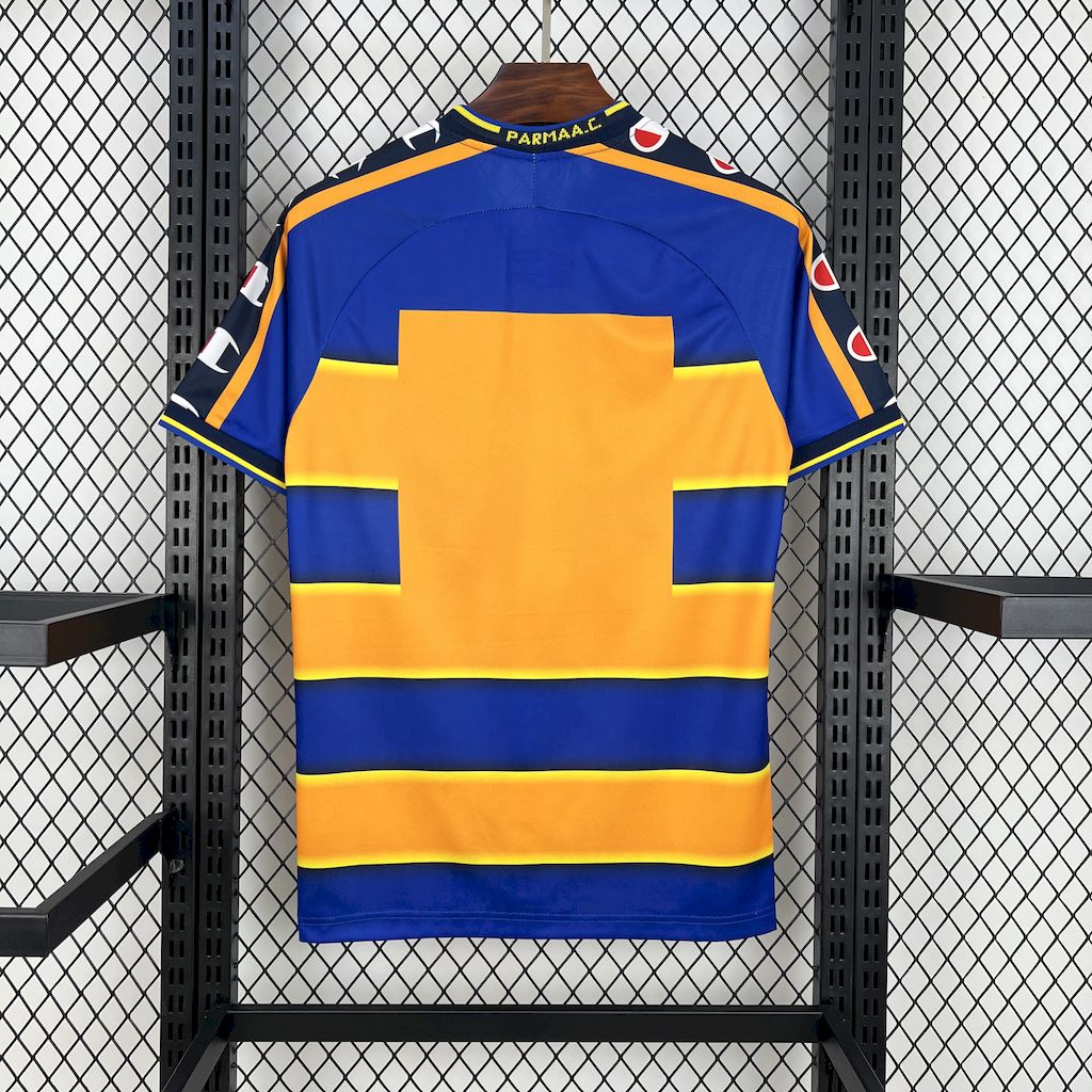 Camiseta Parma Retrô 2002/03 Home - vista frontal