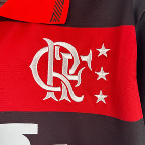 Camiseta Retro Flamengo 1990 home - vista trasera
