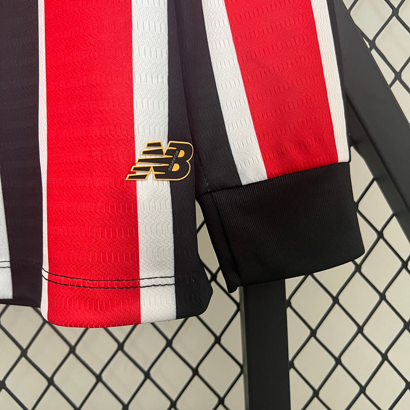 Camiseta 24∕25 Long Sleeve Sao Paulo Away - detalle de la manga