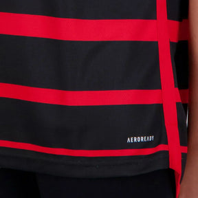 Camiseta Flamengo Feminina Adidas 2024/25 Home - tejido y acabado
