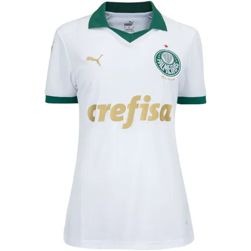Camiseta Feminina do Palmeiras Away 24/25  - Branca - foto principal