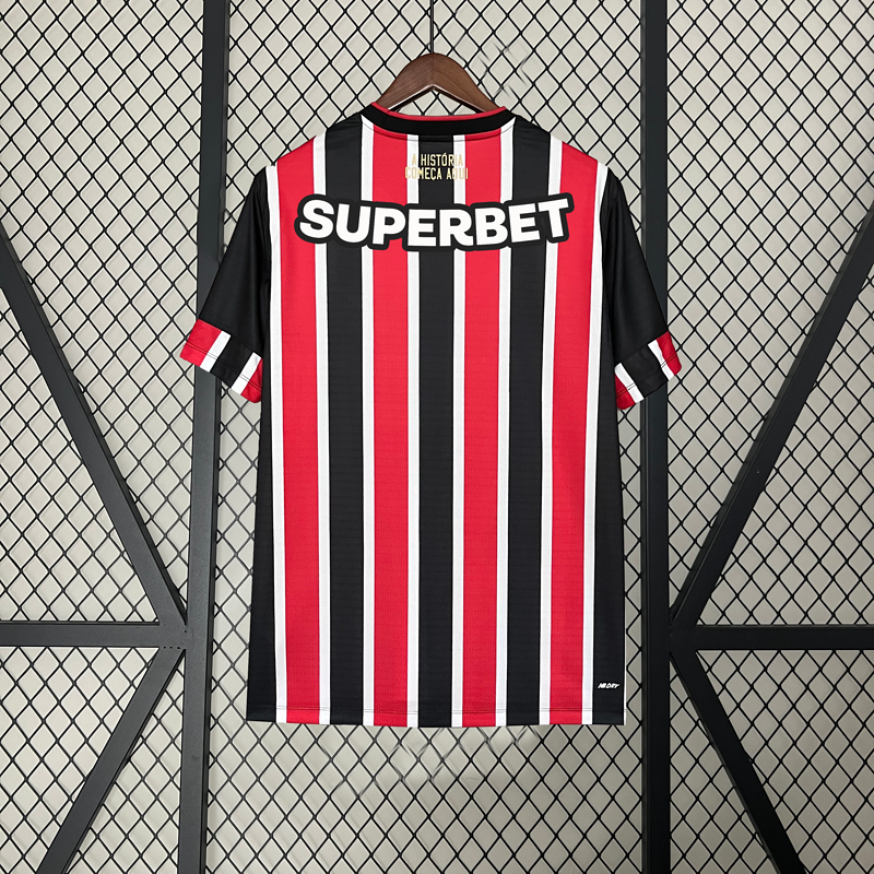 Camiseta 2024∕25 sao paulo away+All sponsors - vista frontal