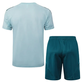 Set Cruzeiro Training25/26 - Azul Turquesa - vista frontal