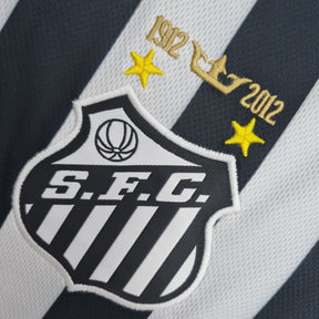 Camiseta Santos Retro 2013 away - detalle de la manga
