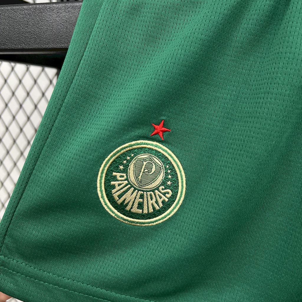Kids Palmeiras 24/25 Third - Dourado - tejido y acabado