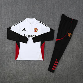 Training Suit Manchester United 25/26 White - Winter - vista trasera