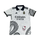 Camiseta Real Madrid Hello Kitty 24/25 s/n° Torcedor Adidas Masculina - Preta - foto principal