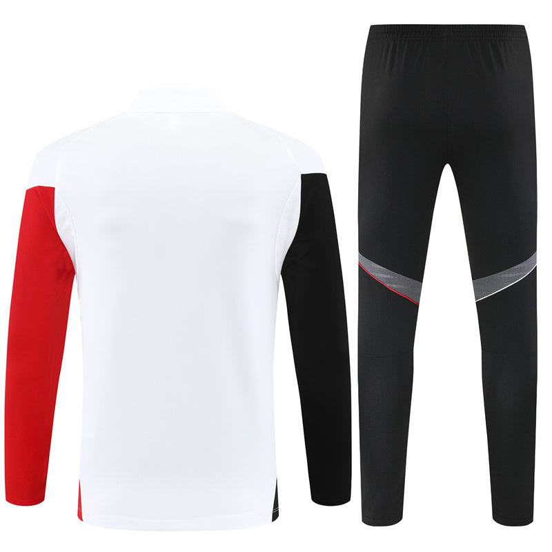 Training Suit Ajax 25/26 White - Winter - vista frontal