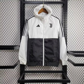Windbreaker Juventus 24/25 - Branco e Preto - foto principal