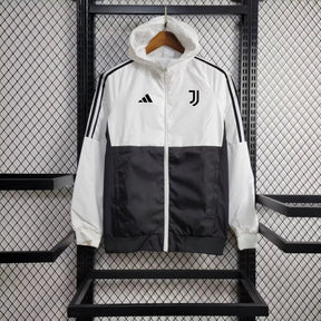 Windbreaker Juventus 24/25 - Branco e Preto - foto principal