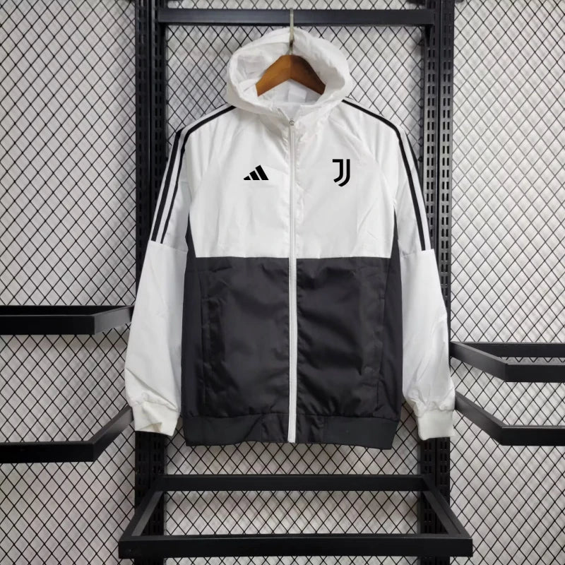 Windbreaker Juventus 24/25 - Branco e Preto - foto principal