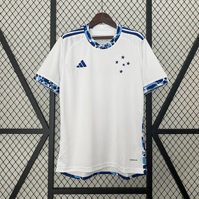 Camiseta 24∕25 Cruzeiro away All sponsors - vista trasera