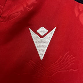 Kids Osasuna 24/25 Home - detalle del cuello