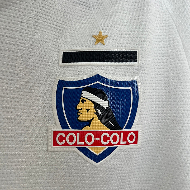 Camiseta 24∕25 Colo Colo Home - detalle del cuello