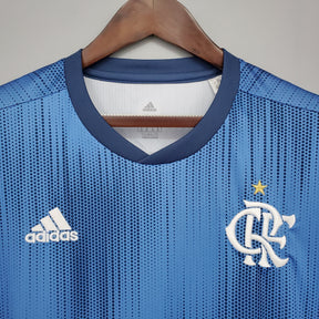 Camiseta Flamengo Retro 2018 - Azul - vista trasera