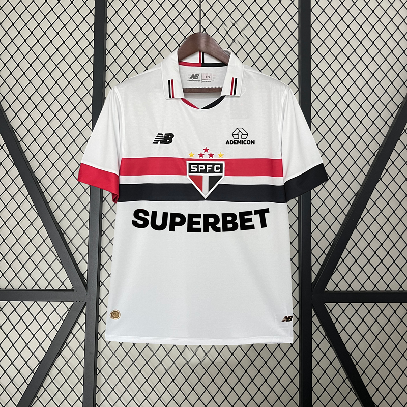 Camiseta 2024∕25 sao paulo home+All sponsors - foto principal