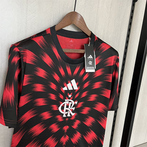 Camiseta Flamengo 25/26 - Treino - tejido y acabado