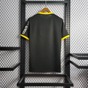 Camiseta Aik I 24/25 - Preto e Amarelo - vista frontal