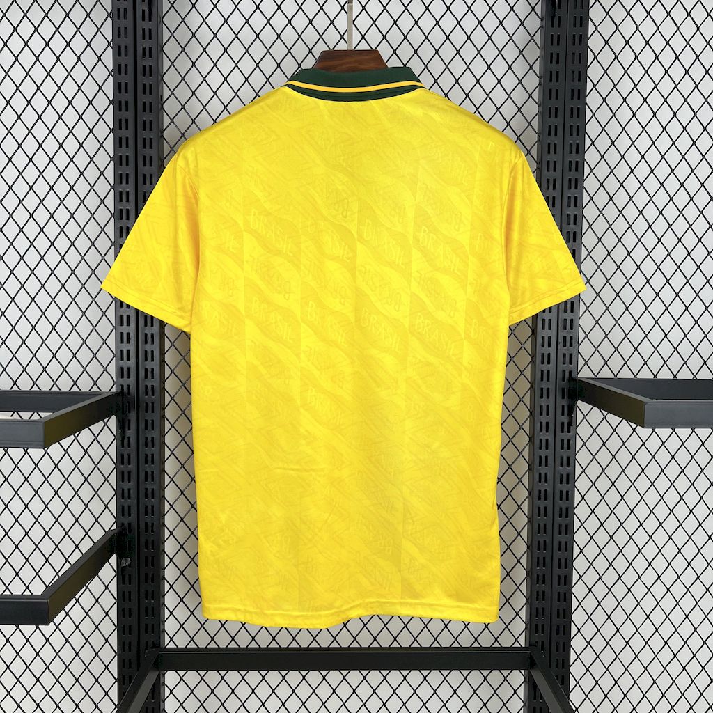Camiseta Seleção Brasileira 1991/93 Home - vista frontal