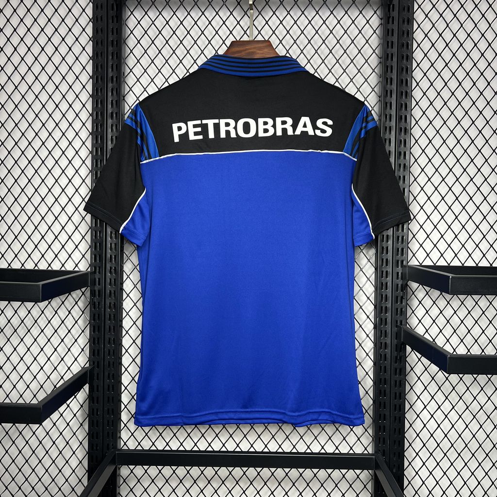 Camiseta Flamengo Retrô 1999 - Azul - vista frontal