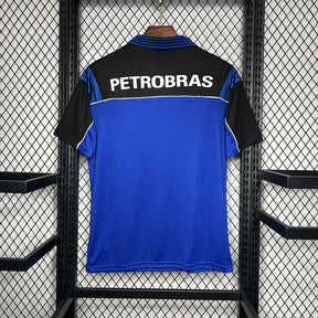 Camiseta Flamengo Retrô 1999 - Azul - vista frontal
