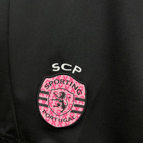 Kids Sporting 2024/25 Pink October - tejido y acabado