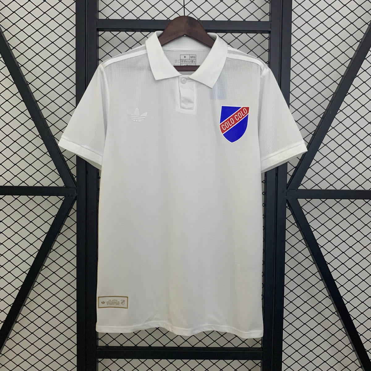 Camiseta Colo Colo Polo 25/26 100th Anniversary - Branco - foto principal