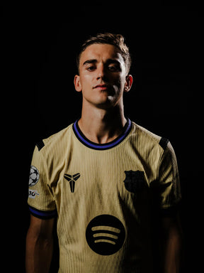 Camiseta Barcelona 25/26 Away Player Version - detalle del cuello