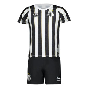 Kids Santos II 24/25 - Branco e Preto - foto principal