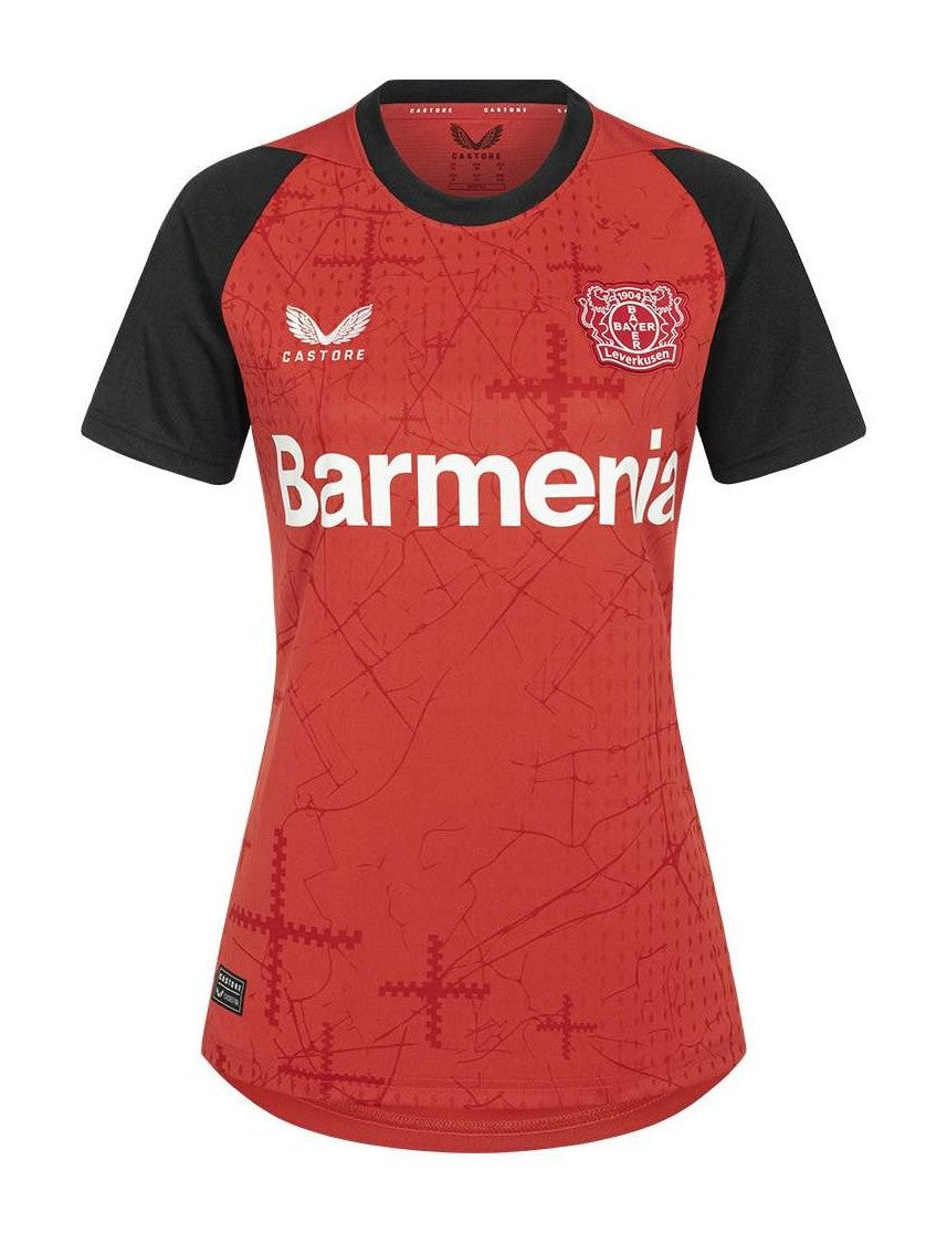 Camiseta Feminina Bayer Leverkusen 24/25 Home - foto principal
