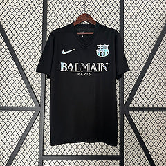 Camiseta Barcelona 24/25 Lançamento Holografico - detalle del cuello